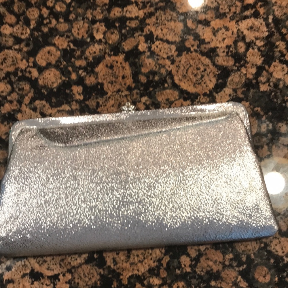 Silver Evening Bag